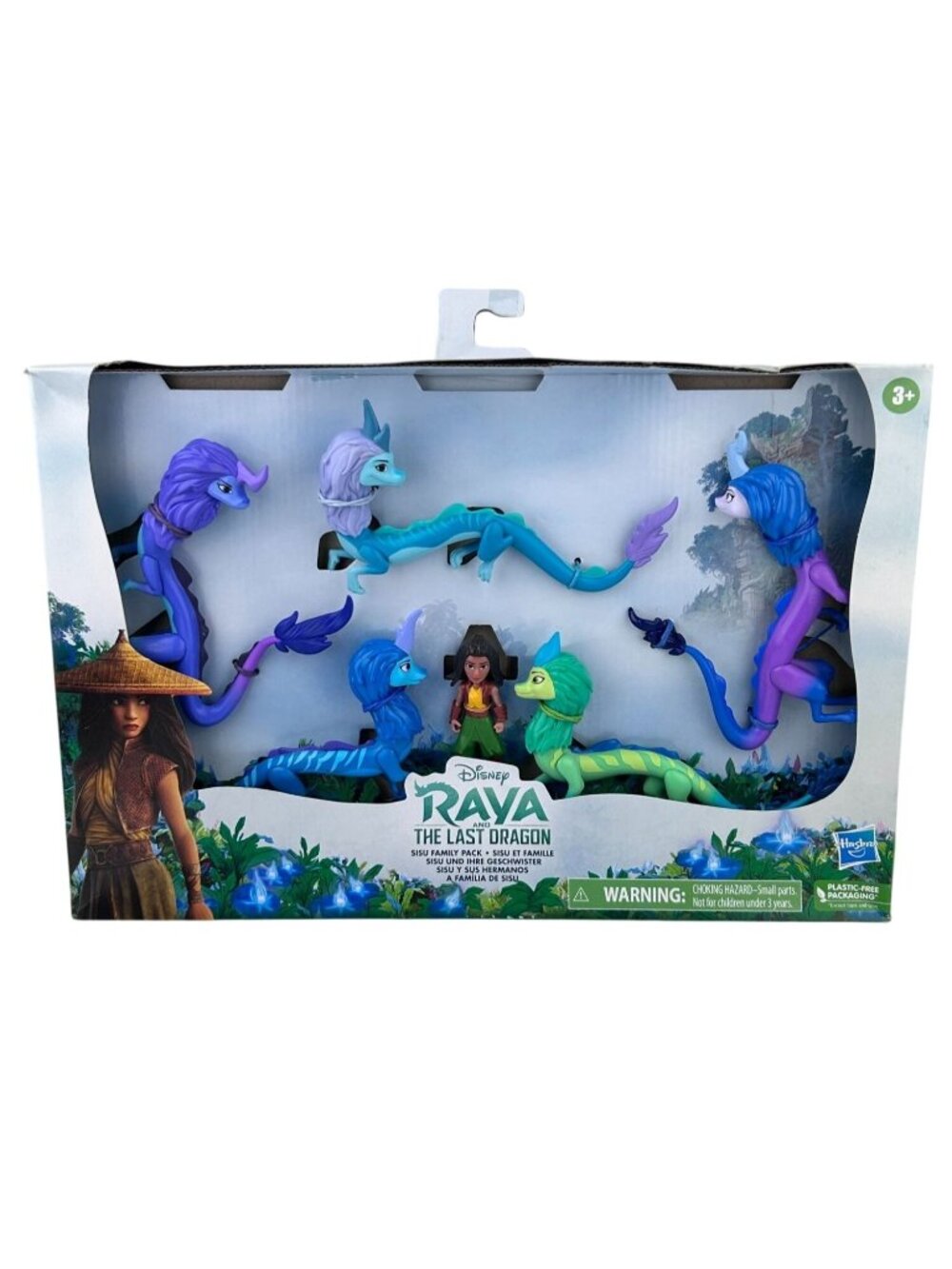 Disney Raya and the Last Dragon Sisu Family Action Figure Pack NEW Toy Gift Cute